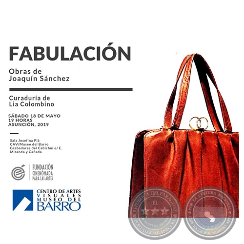 FABULACIÓN - Obras de Joaquín Sánchez - Sábado, 18 de Mayo de 2019